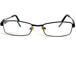 Taka T2920 Black Metal Rectangular Eyeglass Frames 51/18/140 BK